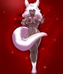 breast_squish breasts covering covering_crotch dakimakura female fur glistening glistening_body glistening_eyes hair heart_symbol love lying nipple_piercing nipples nude on_back piercing pose reaching reaching_out reaching_towards_viewer semi-anthro smile smiling_at_viewer solo squish tail white_body white_fur white_hair axelwolf axelwolfloyalty meloni kangaroo macropod mammal marsupial absurd_res dakimakura_design hi_res pinup