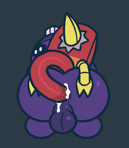 anal anal_penetration backsack balls beak bodily_fluids butt chip_bag cum cum_in_ass cum_inside duo feet food genital_fluids genitals male male/male penetration penile penile_penetration penis penis_in_ass prehensile_penis purple_body red_penis reverse_perching_position soda_bottle talons toes gemsum chips_(gemsum) soda_(gemsum) avian food_creature humanoid 2025 animated loop low_res seamless_loop