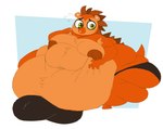 3_toes 4_fingers anthro balls belly_fluff big_balls big_butt big_nipples big_penis blush butt chest_tuft clothing feet fingers fur genitals green_eyes huge_balls huge_butt huge_penis male moobs morbidly_obese morbidly_obese_anthro morbidly_obese_male navel nipples obese obese_anthro obese_male orange_body orange_fur overweight overweight_anthro overweight_male penis quills_(anatomy) short_tail solo tail toes tuft underwear xxedge hasbro littlest_pet_shop littlest_pet_shop_(2012) russell_ferguson eulipotyphlan hedgehog mammal 2024 hi_res