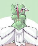 abdominal_bulge ambiguous_penetration big_penis brave_gardevoir_(limebreaker) breasts clothing duo erection faceless_character faceless_male fan_character featureless_breasts female female_focus female_penetrated first_person_view gardevoir generation_3_pokemon genitals hand_behind_head heart_symbol hi_res limebreaker looking_at_viewer male male/female male_penetrating male_penetrating_female male_pov nintendo not_furry penetration penis pokemon pokemon_(species) sex solo_focus spread_legs spreading thick_thighs