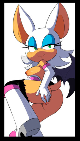 anthro anus areola armwear bat_wings big_breasts big_butt big_ears black_bodysuit black_border black_clothing black_nose black_skinsuit blue_eyeshadow bodysuit boots border breasts butt clothing elbow_gloves eyelashes eyeshadow female footwear fur genitals gloves green_eyes handwear knee_boots knee_highs legwear looking_at_viewer makeup membrane_(anatomy) membranous_wings nipples orange_areola orange_nipples purple_wings shoes simple_background skinsuit smile solo spread_butt spreading tan_body tan_fur thick_thighs tight_clothing torn_bodysuit torn_clothing torn_skinsuit vulva white_background white_body white_boots white_clothing white_footwear white_fur white_gloves white_handwear wide_hips wings tenshigarden third-party_edit goldsden_(colorist) sega sonic_the_hedgehog_(series) rouge_the_bat bat mammal colored hi_res