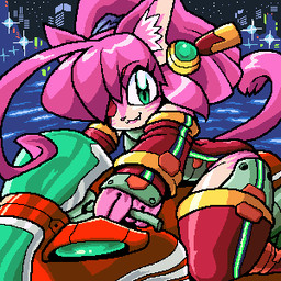 alternative_fashion anthro big_eyes clothed clothing cyberpop detailed_background driving eye_patch eyewear female fur green_eyes hair inner_ear_fluff j-fashion kemono motorcycle night outside pink_body pink_fur pink_hair raised_tail ramu solo straddling tail tuft vehicle toysaurer felid mammal 1:1 aliasing cel_shading digital_media_(artwork) low_res oekaki shaded