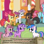 1:1 apple_bloom_(mlp) bitterplaguerat comic cupcake cutie_mark cutie_mark_crusaders_(mlp) detailed_background dialogue earth_pony english_text equid equine female feral food friendship_is_magic group hasbro horn horse inside loki_(bitterplaguerat) male mammal mrs._cake_(mlp) my_little_pony mythological_creature mythological_equine mythology pegasus pony scootaloo_(mlp) sweetie_belle_(mlp) text unicorn wings