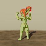 breasts butt fantasy female goblin_female green_body green_skin hair melee_weapon muscular muscular_female not_furry nude nude_female pose red_hair scar short_stack side_boob solo weapon palurdas_arts amberley_amanda_ashborn_(palurdas_arts) goblin humanoid 1:1 3d_(artwork) absurd_res blender_(artwork) digital_media_(artwork) hi_res