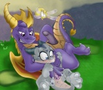 2013 arthropod blue_eyes claws cub dragon dragonfly erection female fuf grey_body group horn insect lying male on_back outside penis purple_body purple_dragon purple_eyes pussy scalie sparx spread_pussy spreading spyro spyro_the_dragon straight video_games wings young
Rating: Explicit
Score: 20
User: Falord
Date: May 19, 2013