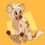 4_toes ambiguous_gender brown_pawpads feet feral open_mouth pawpads paws sitting solo teeth toes tongue kitchiki febzhyena_(kitchiki) hyena mammal spotted_hyena 2020 digital_media_(artwork)