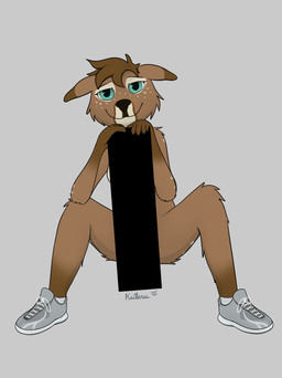 breasts censor_bar censored_genitalia censored_nipples clothing ears_down female footwear footwear_only freckled_face freckles mostly_nude pivoted_ears shoes shoes_only sitting solo spread_legs spreading kaiberu cervine deer mammal absurd_res censored hi_res