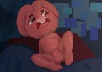 anthro anus bodily_fluids butt clitoris feet female flat_chested fur genitals nipples nude on_model pink_body pink_fur pussy solo spread_legs spreading sweat young young_anthro tirildraws_(artist) cartoon_network the_amazing_world_of_gumball anais_watterson lagomorph leporid mammal rabbit absurd_res hi_res