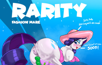 anal_fluids anus anus_focus ass_on_face big_butt bodily_fluids butt butt_size_difference clothing cutie_mark diamond_(gem) diamonds_(suit) duo equine_anus eyes_closed face_on_butt facesitting female feral gem genital_fluids glistening glistening_butt hat headgear headwear horn lips looking_at_another looking_back looking_down lying makeup male male/female name_tag on_front oral poster puffy_anus sex simple_background sitting_on_another suit_symbol tail thick_thighs unicorn_horn vaginal_fluids wet wet_body wide_hips spikelove15 friendship_is_magic hasbro my_little_pony mythology rarity_(mlp) spike_(mlp) dragon equid equine horse humanoid mammal mythological_creature mythological_equine mythological_scalie pony scalie unicorn absurd_res hi_res