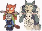 anthro blush cheek_tuft clothed clothing facial_tuft female fully_clothed fur grey_body grey_fur group male orange_body orange_fur police police_uniform simple_background snout_between_ears tuft uniform white_background white_body white_fur adonyne beastars disney zootopia haru_(beastars) judy_hopps legoshi_(beastars) nick_wilde canid canine canis domestic_rabbit dwarf_rabbit fox lagomorph leporid mammal netherland_dwarf_rabbit oryctolagus rabbit red_fox true_fox wolf 2020 crossover hi_res