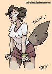 Rating: q
ID: 1930003
Date: 2019-07-12 03:07:27 -0400
Status: active
Score: 49
2017 animal_humanoid blue_eyes bodily_fluids bottomwear bracelet breasts brown_hair canid canid_humanoid canine canine_humanoid clothing female growth hair humanoid jewelry mammal mammal_humanoid nipple_outline shirt short_hair shorts simple_background solo surprise sweat tail tail-blazer tail_growth text topwear transformation url wolf_humanoid post #1930003
