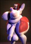 anthro balls big_balls big_breasts breasts foreskin genitals gynomorph huge_breasts huge_hips huge_thighs humanoid_genitalia humanoid_penis hyper hyper_breasts hyper_hips hyper_thighs intersex morbidly_obese morbidly_obese_anthro morbidly_obese_gynomorph morbidly_obese_intersex nipples non-mammal_balls non-mammal_nipples obese obese_anthro obese_gynomorph obese_intersex overweight overweight_anthro overweight_gynomorph overweight_intersex penis solo thick_thighs wide_hips mok850 rose_(mok850) sergal 3d_(artwork) digital_media_(artwork) hi_res