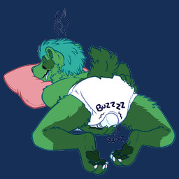 4_toes 5_fingers anthro arm_tuft aroused aroused_smile back_tuft bodily_fluids bolt_emanata butt cheek_tuft claws clean_diaper closed_smile clothed clothing diaper diaper_fetish diaper_focus diaper_masturbation diaper_only dripping drooling elbow_tuft emanata eyebrows eyes_closed facial_markings facial_tuft feet finger_claws fingers fluffy fluffy_tail foot_tuft fur fur_tuft furry_tail glistening glistening_bodily_fluids glistening_nose glistening_saliva green_arms green_body green_ears green_eyebrows green_face green_feet green_fur green_hands green_inner_ear green_inner_ear_fluff green_legs green_markings green_neck green_nose green_pawpads green_paws green_snout green_tail green_tuft hair hand_on_butt handpaw head_markings head_on_pillow hindpaw hitachi_magic_wand inner_ear_fluff leg_tuft looking_pleasured lying male markings masturbation motion_lines motion_outline mouth_closed neck_tuft on_front onomatopoeia pawpads paws pillow pink_pillow quivering_lips saliva saliva_drip saliva_string seam_(sewing) sex_toy short_tail shoulder_tuft simple_background slicked_back_hair smile solo sound_effects steam_lines tail teal_hair text thigh_tuft toe_claws toes topless toying_self transparent_background tuft vibrator vibrator_on_diaper wand_vibrator wearing_diaper white_claws white_diaper white_finger_claws white_toe_claws white_vibrator crepepup buzz tacoma_adams badger mammal mustelid musteline 1:1 alpha_channel colored digital_drawing_(artwork) digital_media_(artwork)