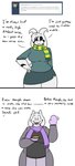anthro ask_blog asriel_dreemurr_(god_form) big_breasts boss_monster_(undertale) bovid breasts caprine clothed clothing comic crossgender duo english_text female food fur goat hair hair_over_eye hand_behind_back handwear happy hi_res horn huge_breasts long_ears mammal markings mature_anthro mature_female mittens mtf_crossgender one_eye_obstructed robertge scarf simple_background tail tail_tuft text toriel tuft undertale undertale_(series) white_background white_body white_fur