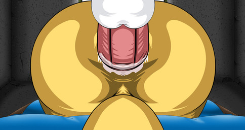 ambiguous_gender anal anal_penetration anthro anus anvil_position backsack balls bed black_body bodily_fluids butt close-up cum cum_in_ass cum_inside disembodied_penis duo erection faceless_character faceless_male from_front_position fur furniture genital_fluids genitals humanoid_genitalia humanoid_penis indoor_nudity indoor_sex inside interspecies legs_up lying male male/ambiguous male_penetrating multicolored_body multicolored_fur music nude on_back on_bed orgasm penetration penis rear_view sex thick_penis two_tone_body two_tone_fur white_body white_fur yellow_body yellow_fur dragonkris sound_warning vanillacreamkris bandai_namco digimon canid canine digimon_(species) guilmon mammal renamon 2016 animated animated_webp digital_media_(artwork) hi_res loop sound