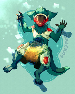 4_toes 5_fingers anthro big_diaper blue_arms blue_body blue_ears blue_fur blue_legs bodily_fluids diaper disembodied_hand ears_aside eyes_closed feces feet fingers front_view fur genital_fluids ghost_hand machine male neck_tuft soiled_diaper soiling solo tail toes tuft unclean_diaper urine used_diaper wet_diaper wetness_indicator puxlekat heinrich_(owlloverhoot) protogen 2026 hi_res