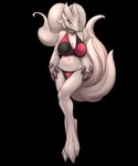 3_fingers 3_toes anthro black_clothing blue_eyes choker clothing feet female fingers hair jewelry long_tail necklace red_clothing simple_background solo swimwear tail toes transparent_background two-piece_swimsuit white_body white_hair white_tail theusualbunny nintendo pokemon fan_character vrai_(ballad) generation_5_pokemon legendary_pokemon pokemon_(species) reshiram 5:6 absurd_res alpha_channel hi_res