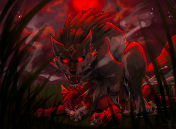 4_toes 5_fingers anal anal_penetration anthro anthro_on_feral anthro_penetrated bestiality biped bodily_fluids canon_x_oc claws cloud cum cum_on_face cum_on_ground digitigrade dominant dominant_feral dominant_male drooling duo ear_piercing ear_ring fangs feet feral feral_on_top feral_penetrating feral_penetrating_anthro feral_penetrating_male finger_claws fingers forced from_behind_position fur genital_fluids glowing glowing_eyes grass green_eyes grey_body grey_fur intraspecies intraspecies_bestiality larger_feral larger_male looking_at_viewer lying lying_on_ground male male/male male_anthro male_feral male_on_anthro male_on_feral male_penetrated male_penetrating male_penetrating_anthro male_penetrating_male mating_grip moon mounting obscured_penetration on_front on_ground open_mouth outside outside_sex penetration penile penile_penetration piercing plant quadruped rape red_body red_eyes red_fur red_moon ring_piercing saliva sex size_difference sky smaller_anthro smaller_male smaller_penetrated snout teeth toe_claws toes tongue tenebscuro nintendo the_legend_of_zelda link_(wolf_form) wolfyportal canid canine canis mammal wolf 2025 digital_media_(artwork) hi_res shaded story story_in_description
