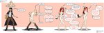 anthro base_one_layout basic_sequence big_breasts black_clothing black_hair black_jacket black_topwear blush boots bottomwear breast_growth breasts brown_bottomwear brown_clothing brown_pants clothed clothed_to_nude clothing clothing_loss conjoined_speech_bubble dialogue digitigrade eyes_closed eyewear female footwear four_frame_image four_frame_sequence fully_clothed fully_clothed_to_nude gender_transformation genitals glasses goo_transformation growth hair human_to_anthro jacket linear_sequence linked_speech_bubble male mind_control mtf_transformation muffled navel nipples nude one_row_layout pants pussy red_hair shirt shoes solo sound_effects species_transformation speech_bubble standing strikethrough surprise text topwear transformation transformation_sequence vowelless vowelless_vocalization sirsourplum deiser felid human mammal 2022 absurd_res english_text hi_res sequence