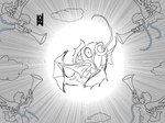 ambiguous_gender angels feral halo holy parody silly sky solo nahadon nintendo pokemon generation_1_pokemon magikarp marine pokemon_(species) sketch