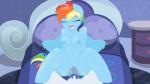 2014 animated bed breasts equine eyes_closed female friendship_is_magic hair horse lying mammal multi-colored_hair my_little_pony nightstand on_back pegasus penetration penis pillow pony rainbow_dash_(mlp) sex swissleos vaginal vaginal_penetration wings
Rating: Explicit
Score: 6
User: 2DUK
Date: March 11, 2014