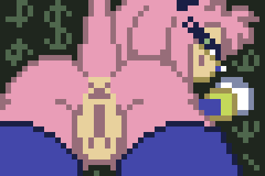 accessory anthro anus butt clothed clothing female genitals gloves green_eyes hair hair_accessory hairband handwear legwear looking_at_viewer looking_back looking_back_at_viewer mostly_nude pink_body pink_hair simple_background smile smiling_at_viewer solo tail vulva rockthebull sega sonic_the_hedgehog_(series) amy_rose eulipotyphlan hedgehog mammal 2026 3:2 animated digital_media_(artwork) low_res pixel_(artwork) pixel_animation