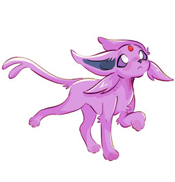 4_toes ambiguous_gender feet feral forehead_gem forked_tail fur gem paws purple_body purple_fur purple_sclera simple_background solo tail toes unusual_anatomy unusual_tail white_eyes izzy-paw nintendo pokemon eeveelution espeon generation_2_pokemon pokemon_(species) 2026 hi_res