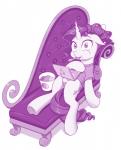 computer dessert drill_curls electronics fainting_couch female feral food furniture hair horn ice_cream laptop solo dstears friendship_is_magic hasbro my_little_pony mythology rarity_(mlp) equid equine mammal mythological_creature mythological_equine unicorn hi_res purple_theme