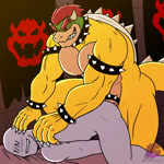 accessory anal anal_penetration anthro anthro_on_top anthro_penetrating anthro_penetrating_human anthro_penetrating_male armband ass_up banner barazoku biceps big_dom_small_sub big_muscles big_penis bite biting_lip biting_own_lip blush bracelet butt butt_jiggle claws cock_ring collar collar_only dominant duo eyebrows from_behind_position genitals hair horn human_on_anthro human_on_bottom human_penetrated humanoid_genitalia humanoid_penis indoor_nudity indoor_sex inside interspecies jewelry jiggling kneeling larger_anthro leapfrog_position logo looking_pleasured lying male male/male male_anthro male_on_anthro male_on_human male_penetrated male_penetrating male_penetrating_human male_penetrating_male muscular muscular_anthro muscular_male narrowed_eyes nude on_front pecs penetration penile penile_penetration penis penis_accessory penis_base penis_in_ass penis_jewelry self_bite sex shell size_difference smaller_human smaller_penetrated smile spiked_armband spiked_bracelet spiked_cock_ring spiked_collar spiked_shell spikes spikes_(anatomy) text thick_thighs thrusting thepluto bowser_day mario_bros nintendo anon bowser human koopa mammal scalie 1:1 2023 2d_animation animated loop no_sound short_playtime url watermark webm