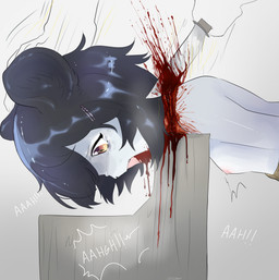 adolescent_anthro anthro blood blood_splatter bodily_fluids breasts child_murder crying death decapitation execution female forced gore gore_focus grotesque_death imminent_death killing mutilation nude_anthro pain screaming severed_body_part severed_head small_breasts snuff tears young gorebunny chinchilla chinchillid mammal rodent absurd_res hi_res