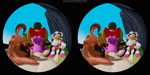 anthro bat_wings blonde_hair breasts brown_body brown_fur clothed clothing cowgirl_position ear_piercing faceless_character faceless_male female female_on_top female_penetrated fingering first_person_view fisheye_lens from_front_position fur genitals group hair hat headgear headwear interspecies long_hair looking_at_viewer male male/female male_on_bottom male_penetrating male_pov membrane_(anatomy) membranous_wings nipples on_bottom on_top oral oral_penetration penetration penis piercing pigtails pokephilia pussy sex siphon_(anatomy) spread_legs spreading topless vaginal vaginal_penetration white_body white_fur wings doublestuffed donkey_kong_(series) mario_bros nintendo pokemon sega sonic_the_hedgehog_(series) rouge_the_bat tiny_kong bat birdo generation_6_pokemon gourgeist haplorhine human kong mammal monkey pokemon_(species) primate reptile scalie 180_fov 2:1 3d_(artwork) 3d_animation animated digital_media_(artwork) hi_res huge_filesize loop no_sound short_playtime side_by_side_stereogram stereogram wall_eye_stereogram webm