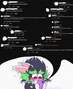 4_fingers anthro art_prompt badge black_claws black_clothing black_eyes black_hair black_jacket black_topwear blush blushing_profusely bodily_fluids cellphone checkered checkered_background claws clothed clothed_anthro clothed_female clothing comment confusion electronics emoji eyebrows eyelashes female female_anthro finger_claws fingers fur green_eyebrows green_hair hair heart_symbol holding_cellphone holding_object holding_phone jacket lesbian_pride_colors lgbt_pride long_ears long_eyelashes looking_at_cellphone looking_at_object looking_at_phone multicolored_hair nervous nervous_sweat noseless pattern_background phone pride_colors profanity question_mark simple_background social_media solo spiky_hair sweat text thick_eyebrows topwear two_tone_hair white_body white_fur zipper gaypastabake mario_plus_rabbids_sparks_of_hope nintendo raving_rabbids rayman_(series) ubisoft youtube edge_(mario_plus_rabbids) lagomorph mammal rabbid 2024 artist_name colored digital_drawing_(artwork) digital_media_(artwork) english_description english_text flat_colors hi_res