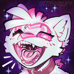 ambiguous_gender bodily_fluids collar collar_only drooling eyelashes nude open_mouth pink_eyes saliva solo teeth_showing tongue dizzymilky nintendo pokemon generation_1_pokemon legendary_pokemon mew_(pokemon) pokemon_(species) icon