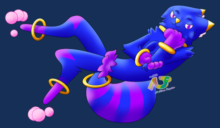 accessory ambiguous_gender ankle_ring anthro arm_tuft blue_body blue_fur bracelet chest_tuft dipstick_ears ear_markings elbow_tuft feet floating floating_feet floating_ring fur furgonomics glowing_inner_ear_fluff gold_(metal) gold_bracelet gold_ear_tips gold_jewelry gold_nose gold_ring hand_on_chin hand_on_elbow hip_tuft inner_ear_fluff jewelry lying markings multicolored_ears neck_ring on_back pink_feet pink_inner_ear_fluff pink_sclera purple_body purple_eyes purple_fur purple_hands purple_stripes ring shoulder_tuft simple_background solo stripes tail tail_accessory tail_jewelry tail_ring transparent_background tuft yellow_ear_tips yellow_nose a_slime_psycho lunar_kitteh_(a_slime_psycho) deity domestic_cat felid feline felis mammal alpha_channel hi_res