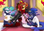 2014 absurd_res alternate_hairstyle anal anal_insertion anal_penetration anthro anthrofied anus ball_gag bdsm blue_eyes blue_fur blush bound breasts butt clothing collar corset cutie_mark dildo double_dildo drooling equestria_girls equine female friendship_is_magic fur gag group group_sex hair hi_res holding horn horse insertion inside kneeling leash lesbian long_hair mammal multi-colored_hair my_little_pony penetration phathusa piercing pink_fur pony princess_cadance_(mlp) princess_celestia_(mlp) princess_luna_(mlp) purple_eyes pussy pussy_juice raised_tail saliva sex sex_toy smile spread_legs spreading sunset_shimmer_(eg) two_tone_hair vaginal vaginal_insertion vaginal_penetration white_fur winged_unicorn wings
Rating: Explicit
Score: 36
User: lemongrab
Date: February 21, 2014