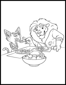 annoyed anthro bodily_fluids clothing crossed_arms detailed_foreground duo eyebrows eyes_closed facial_markings female food fur head_markings head_tuft holding_food holding_object jersey long_sleeve_shirt long_tail looking_at_another looking_away male mane markings pawpads round_ears shirt smile spots spotted_body spotted_fur striped_markings stripes sweat sweatdrop tail text text_on_clothing thick_eyebrows topwear tuft young ruffu pepper_in_the_sandbox pepper_(ruffu) felid feline mammal serval digital_drawing_(artwork) digital_media_(artwork) low_res monochrome sketch father_(lore) parent_(lore)