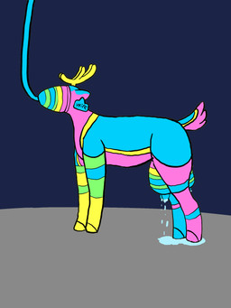 after_transformation big_teats corruption ear_piercing ear_tag female feral huge_teats milk milk_drip piercing solo teats smellingdaisies deltarune undertale_(series) eggnog_(smellingdaisies) deer mammal new_world_deer reindeer werewire 3:4 hi_res