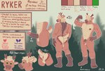 5_toes abs anthro antlers anus back_muscles backsack balls biceps big_butt blep butt color_swatch erection feet fingers flexing flexing_bicep foreskin fur genitals gloves_(marking) hair hair_bun hand_on_hip horn humanoid_feet humanoid_genitalia humanoid_penis leg_markings looking_at_viewer male markings messy_hair multiple_angles muscular muscular_anthro muscular_male nipples nude pecs penis plantigrade simple_background smile socks_(marking) solo spots spotted_body spotted_markings standing tail tail_motion tailwag text thick_thighs toes tongue tongue_out vein veiny_penis shon_arts ryker_(shonarts) deer mammal new_world_deer reindeer 2023 absurd_res artist_name digital_drawing_(artwork) digital_media_(artwork) english_text hi_res model_sheet signature