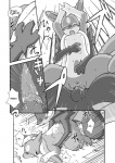 comic digital_media_(artwork) duo erection felid female female_penetrated feral floatzel generation_4_pokemon genitals greyscale internal luxray male male/female male_penetrating male_penetrating_female mammal mikaduki_karasu monochrome nintendo nipples nude penetration penile penile_penetration penis penis_in_pussy pokemon pokemon_(species) rock rozelyn_the_floatzel_(mischievous-skunk) sex tapering_penis vaginal vaginal_penetration