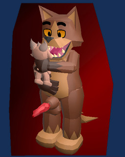 3_horns animal_genitalia anthro belly big_belly bodily_fluids brown_body brown_fur canine_genitalia duo fur genital_fluids genitals gloves_(marking) horn leg_markings male male/male male_pred markings multi_horn nipples oral_vore precum slightly_chubby socks_(marking) teeth vore yellow_eyes yellow_teeth cole_cool_boi mythology fang_(cole_cool_boi) kole_(cole_cool_boi) bovid canid canine caprine goat mammal mythological_canine mythological_creature unknown_species werecanid werecanine werecreature werewolf 4:5 animated low_res