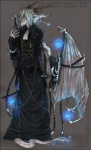 alternative_fashion anthro belt blue_body bottomwear chain clothed clothing dragonmare glowing goth j-fashion lamp lantern long_skirt longcoat male mall_goth membrane_(anatomy) membranous_wings skirt solo tail visual_kei wings schkyzm mythology dragon mythological_creature mythological_scalie scalie