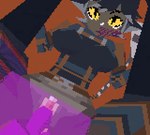 anthro black_hair bouncing_breasts breasts clothed clothing dark_body dark_skin duo feline_ears female female_penetrated hair legs_up looking_at_viewer low_poly male male/female partially_clothed penetration tail vaginal vaginal_penetration yellow_sclera polez animal_humanoid cat_humanoid felid felid_humanoid feline feline_humanoid human humanoid mammal mammal_humanoid 3d_(artwork) 3d_animation animated digital_media_(artwork) loop