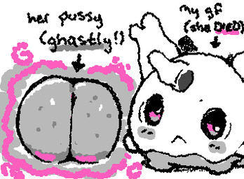 :< black_text blush blush_lines directional_arrow female female_feral feral frown genitals grey_blush grey_body grey_vulva half-closed_eyes looking_aside mouth_closed multicolored_body multicolored_eyes narrowed_eyes noseless solo spikes spikes_(anatomy) squigglevision text two_tone_body two_tone_eyes vulva white_body ligma_(artist) nintendo pokemon anthozoan cnidarian coral galarian_corsola galarian_form generation_8_pokemon marine pokemon_(species) regional_form_(pokemon) 2025 animated digital_media_(artwork) english_text flat_colors handwritten_text low_res wigglypaint_(artwork)