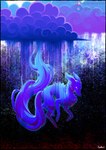 abstract_background ambiguous_gender blue_body blue_fur cloud eyes_closed feral fluffy frown fur highlights_(coloring) raining red_highlights solo conditional_dnp ratte canid canine fox mammal spirit 2024 alpha_channel digital_drawing_(artwork) digital_media_(artwork) full-length_portrait hi_res monochrome portrait purple_theme signature sketch traditional_media_(artwork)