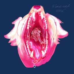 ambiguous_gender ambiguous_prey anthro bodily_fluids drooling duo fangs female oral_vore questionable_consent saliva swallowing teeth tongue tongue_out vore lunar_angel hellaverse helluva_boss queen_bee-lzebub_(helluva_boss) canid canine hybrid mammal mouse murid murine rodent 1:1 absurd_res alpha_channel hi_res