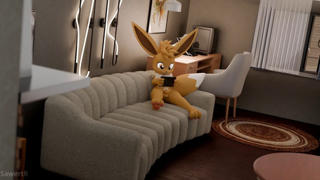 anthro anthrofied anus backsack balls butt butt_focus clothing dancing eyewear eyewear_on_head footwear furniture genitals glasses group hair inside looking_at_another male male/male nude paws socks sofa striptease sunglasses sunglasses_on_head tail tail_motion tailwag topwear wearing_sunglasses white_body sawert nintendo pokemon fan_character jack_(sawert) katsy_(sawert) oliver_(sawert) rudolf_(sawert) sevis_(sawert) eevee eeveelution generation_1_pokemon generation_2_pokemon generation_4_pokemon generation_6_pokemon glaceon jolteon mammal pokemon_(species) sylveon umbreon 16:9 2026 3d_(artwork) 3d_animation animated digital_media_(artwork) full_version_at_paywall huge_filesize long_playtime promotional_material sound video widescreen