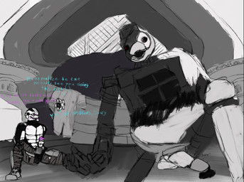 dialogue guardian_(destiny) machine male masturbation observation spread_legs spreading voyeur caramel_tiger bungie destiny_(series) destiny_2 emperor_calus cabal_(destiny) exo ghost_(destiny) robot hi_res