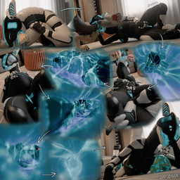 abdominal_bulge anthro armor bodily_fluids bone breasts bulge collar concern cunnilingus curtains death detailed_background digestion digestion_implied digestion_sequence digestive_juice dripping duo fatal_vore female furniture genitals glowing glowing_eyes holding_another horn inside larger_female leaking_vagina licking looking_pleasured machine male male/female masturbation nude oral oral_vore organs paws penile penis penis_lick plate plate_armor saliva saliva_drip saliva_on_face saliva_on_penis saliva_on_skull saliva_on_tongue saliva_string sex size_difference skull smaller_male smug smug_face smug_grin stomach table tail teeth tongue vaginal visor vore vulva window dewith damian_(colliedoggo) wi_(dewith) canid canine canis collie domestic_dog herding_dog mammal pastoral_dog robot sheepdog synth_(vader-san) 1:1 3d_(artwork) absurd_res blender_(artwork) comic digital_media_(artwork) hi_res