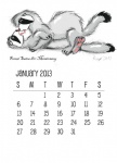 calendar calendar_graphic duo female feral from_front_position humor lying male male/female missionary_position on_back sex tail foxia domestic_ferret mammal mustelid musteline true_musteline weasel 2013 brother_(lore) incest_(lore) sibling_(lore) sister_(lore)