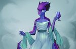 5_fingers anthro blue_eyes femboy fingers male smile solo tail firetally mythology talan_(talan_strider) aquatic_dragon dragon marine mythological_creature mythological_scalie scalie wingless_dragon 2021 digital_media_(artwork)